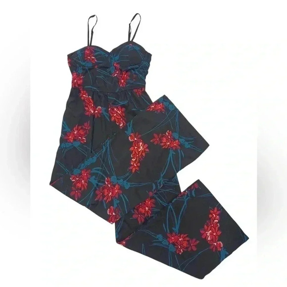 Band Of Gypsies Floral Jumpsuit Size Medium - Picture 6 of 8